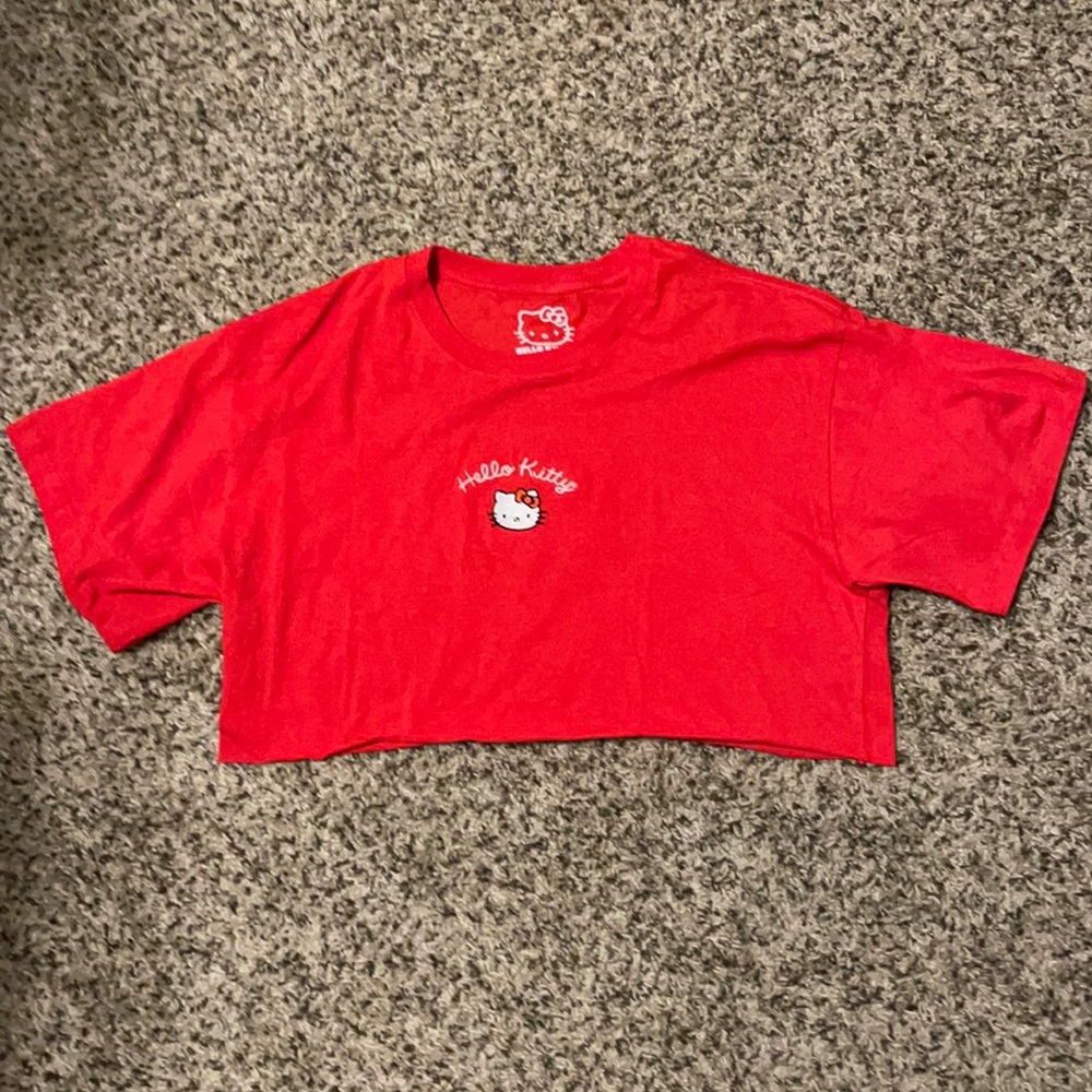 Hello Kitty crop top shirt